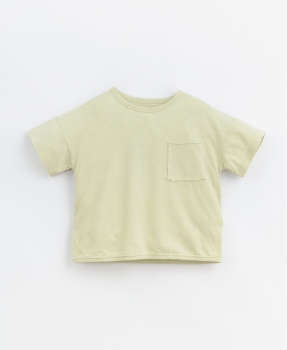 Jersey T-Shirt mit Brusttasche - Origin